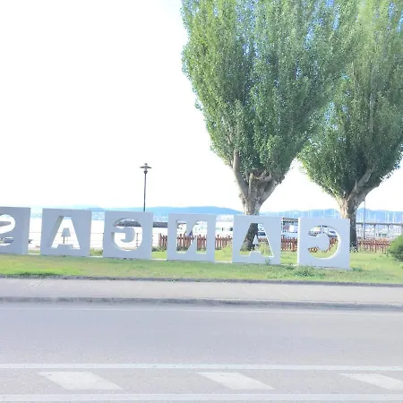 アパート Casa Campelo- Apto Playa De Rodeira - Garaje Y Wifi Gratis カンガス・デ・モラソ