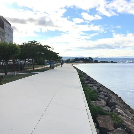 Casa Campelo- Apto Playa De Rodeira - Garaje Y Wifi Gratis *