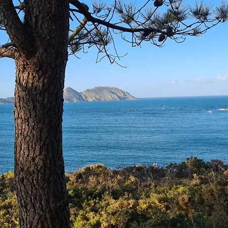 Casa Campelo - Apto Playa De Rodeira Cangas, Garaje Y Wifi Gratis Apartment