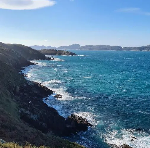 Casa Campelo- Apto Playa De Rodeira - Garaje Y Wifi Gratis Vut 3138 Po * Кангас