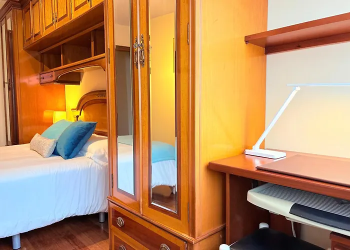Апартаменты Casa Campelo- Apto Playa De Rodeira - Garaje Y Wifi Gratis Vut 3138 Po Кангас