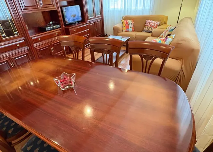 Casa Campelo- Apto Playa De Rodeira - Garaje Y Wifi Gratis דירה